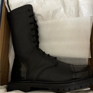 Bates Black Paratrooper Boots Durable Lace-Up Design